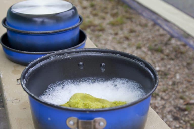 How to Wash Dishes When Camping